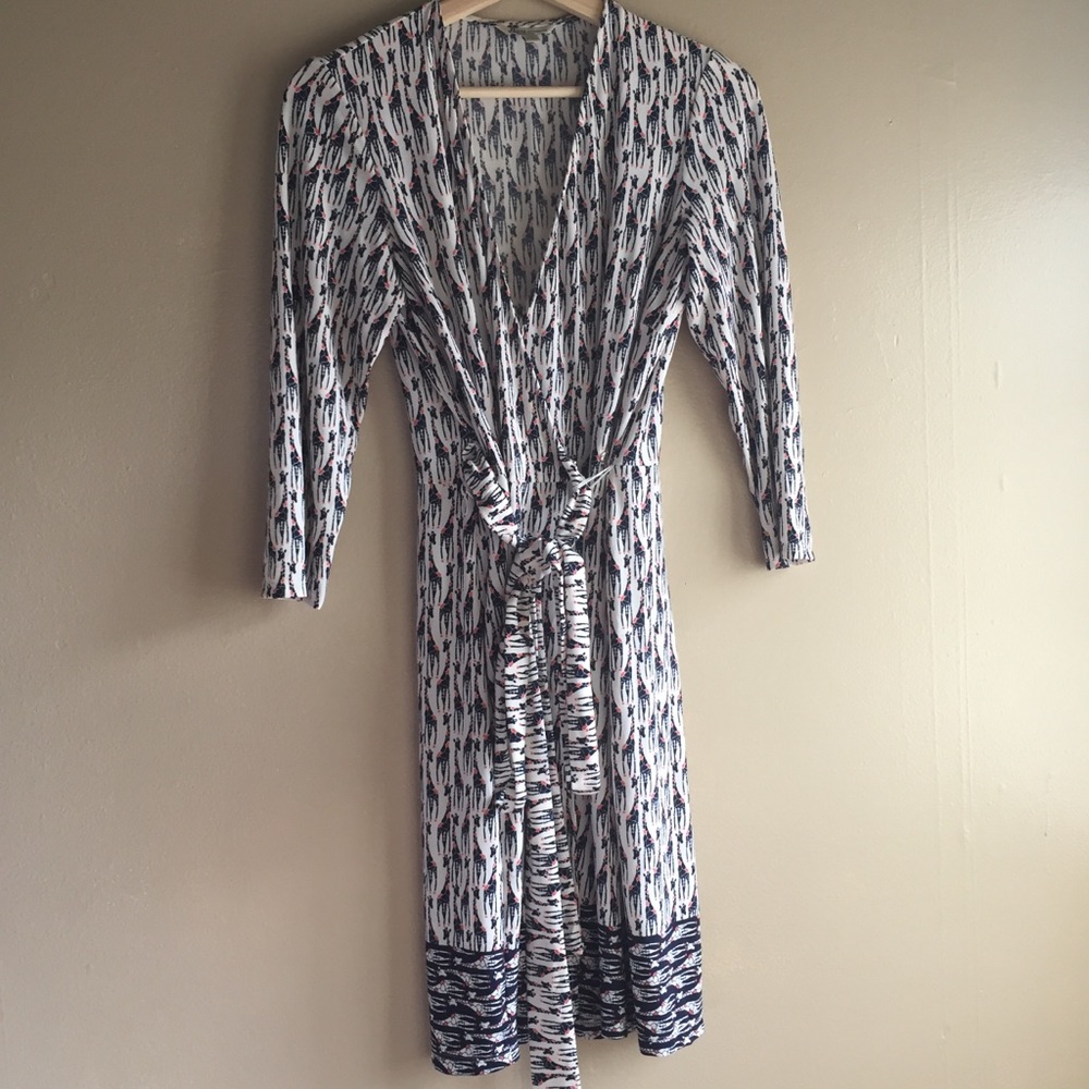 Giraffe Wrap Dress
